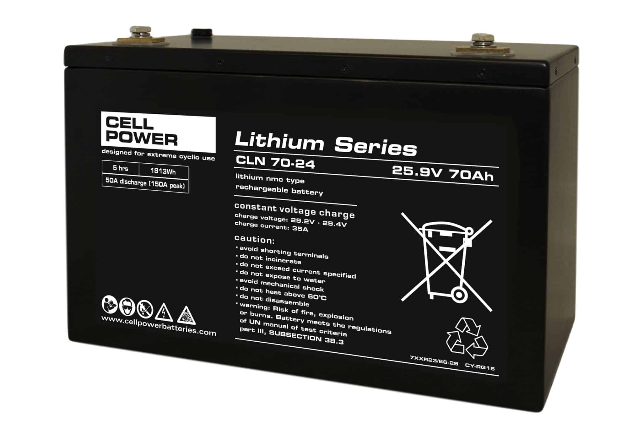 Cellpower CLN 70-24 Lithium Scootmobiel accu