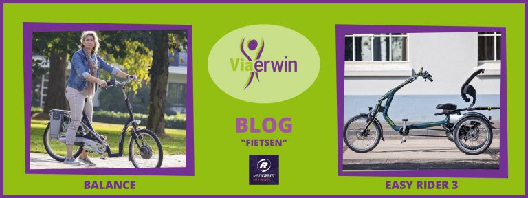 De Van Raam fietsen Balance en Easy Rider beschreven in Blog "Fietsen" van Viaerwin