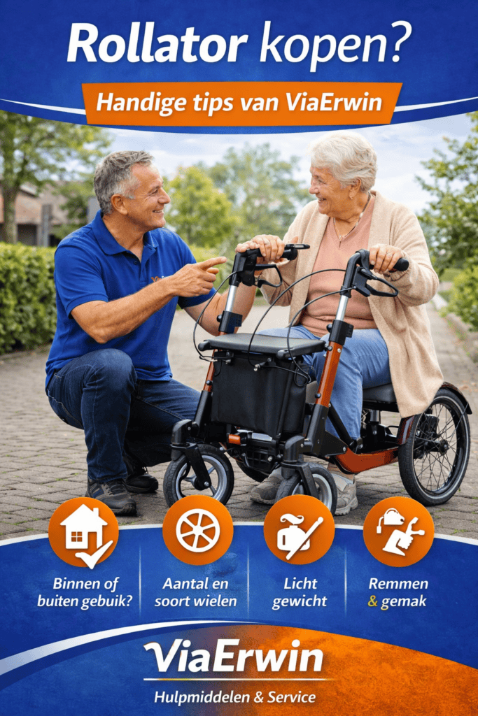 ROLLATOR KOPEN? | HANDIGE TIPS VAN VIAERWIN