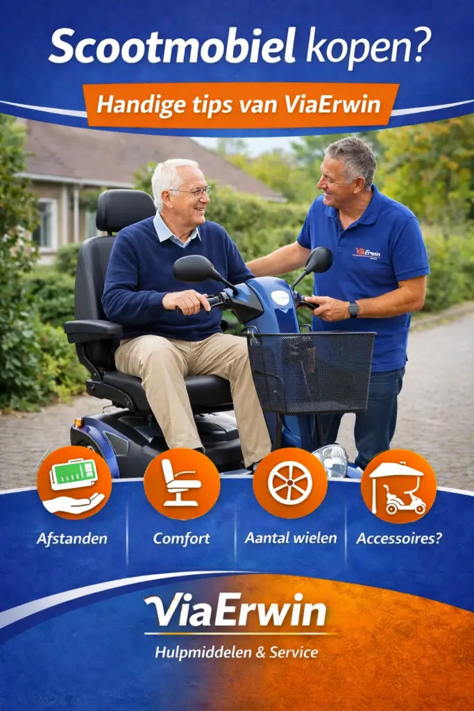 Scootmobiel kopen? | Handige tips van ViaErwin