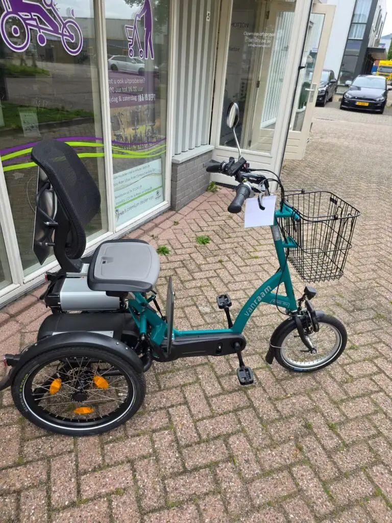 Van Raam Easy Go scootmobielfiets, actiefiets bij ViaErwin