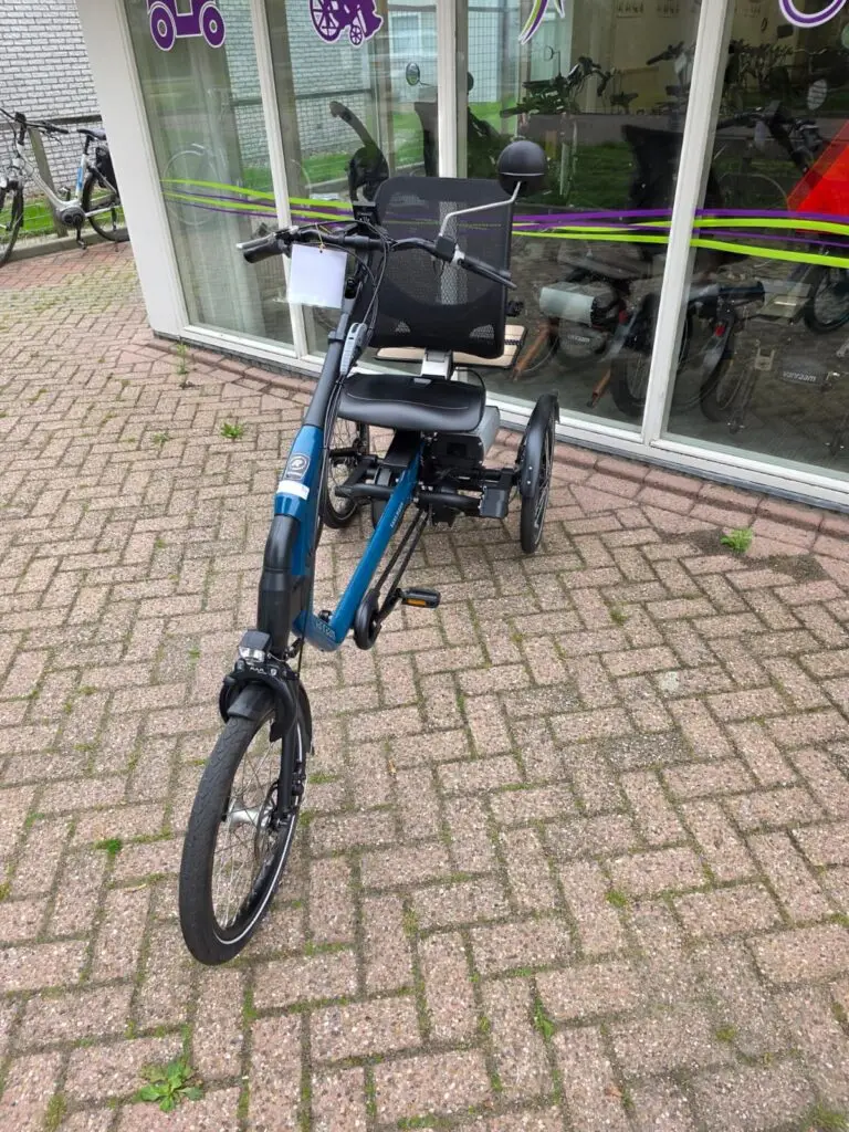 Van Raam Easy Rider 3 in blauw, actiefiets bij ViaErwin in Broek op Langedijk