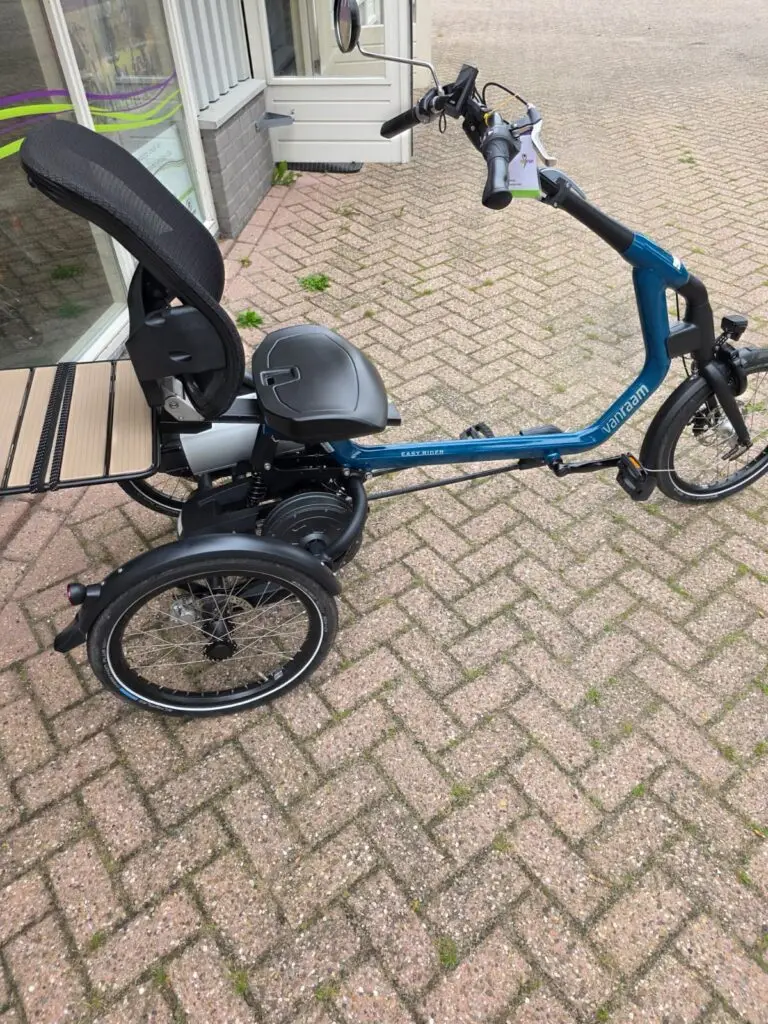 Van Raam Easy Rider 3 in blauw, actiefiets bij ViaErwin in Broek op Langedijk