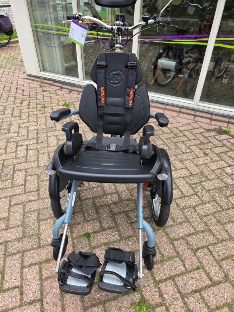 Van Raam OPair rolstoelfiets, actiefiets bij ViaErwin