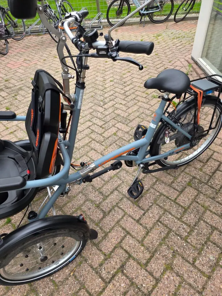 Van Raam OPair rolstoelfiets, actiefiets bij ViaErwin